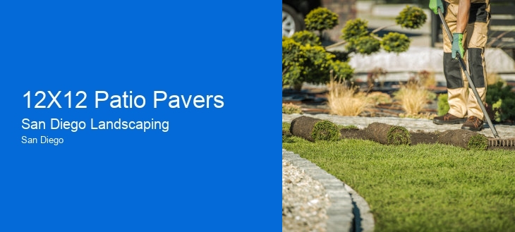 12X12 Patio Pavers