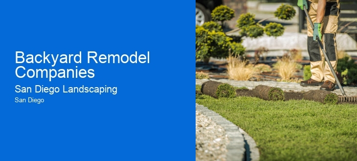 Backyard Remodel Companies