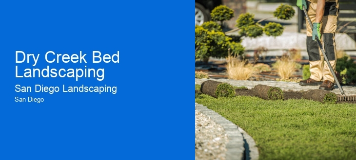 Dry Creek Bed Landscaping