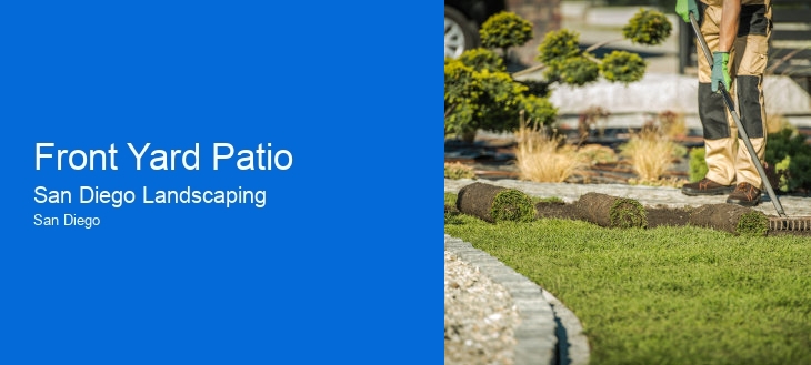 Front Yard Patio